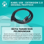 Kabel USB Extension 3.0 High Speed Profftech 5 Meter